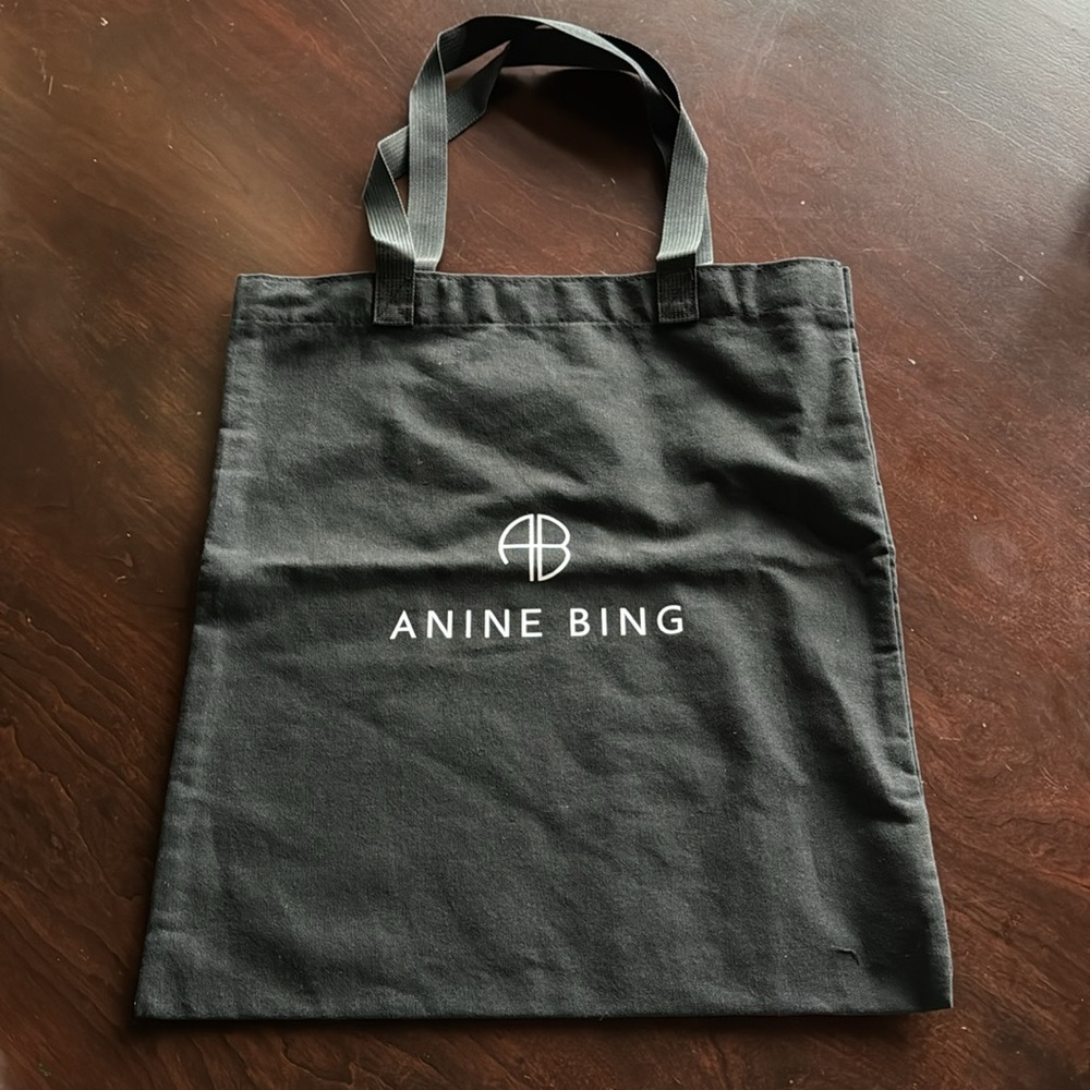 Brand new, in shipping bag, ANINE Bing cotton/canvas tote!